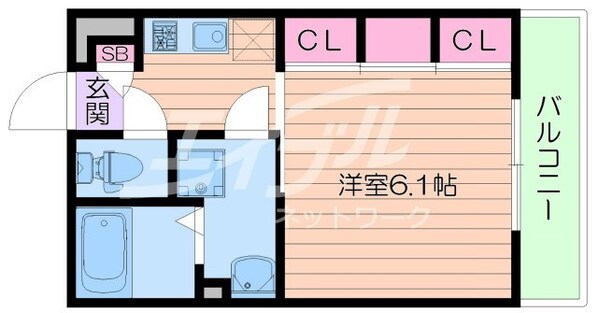 リブリ・都島中通の物件間取画像